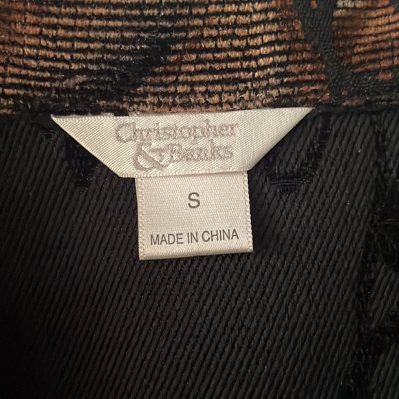 New Christopher & Banks floral tapestry vest size small - Picture 3 of 4